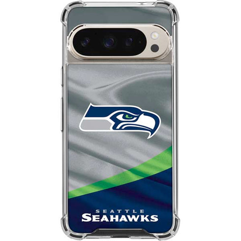 NFL Seattle Seahawks Pixel 9/9 Pro Clear Case